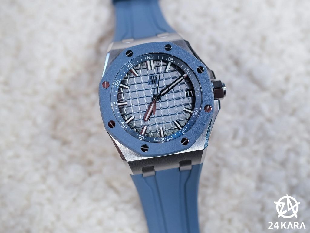 Giới thiệu đồng hồ Audemars Piguet Royal Oak Offshore Selfwinding 43mm 15605SK.OO.A350CA.01 mới