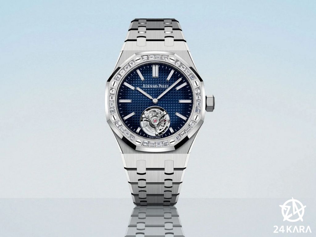 Giới thiệu đồng hồ Audemars Piguet Royal Oak Selfwinding Flying Tourbillon Extra-Thin (RD#3) 37mm 26660BC.ZZ.1356BC.01 mới