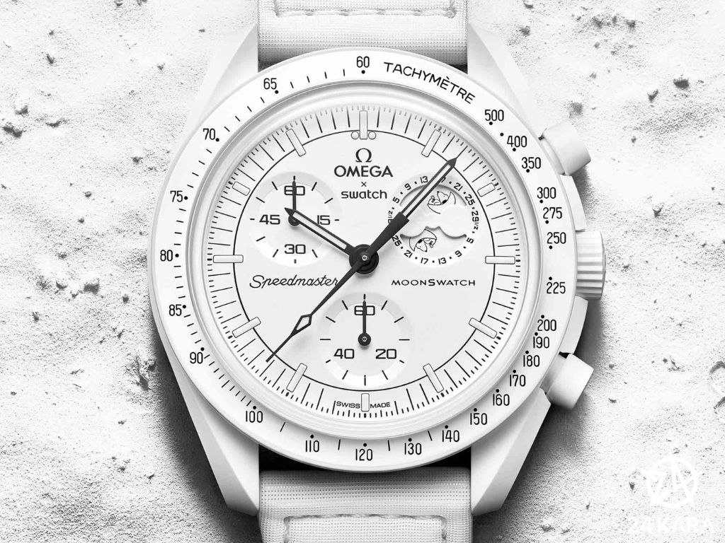 Giới thiệu đồng hồ Omega X Swatch MoonSwatch Mission to the Moonphase SO33W700 mới
