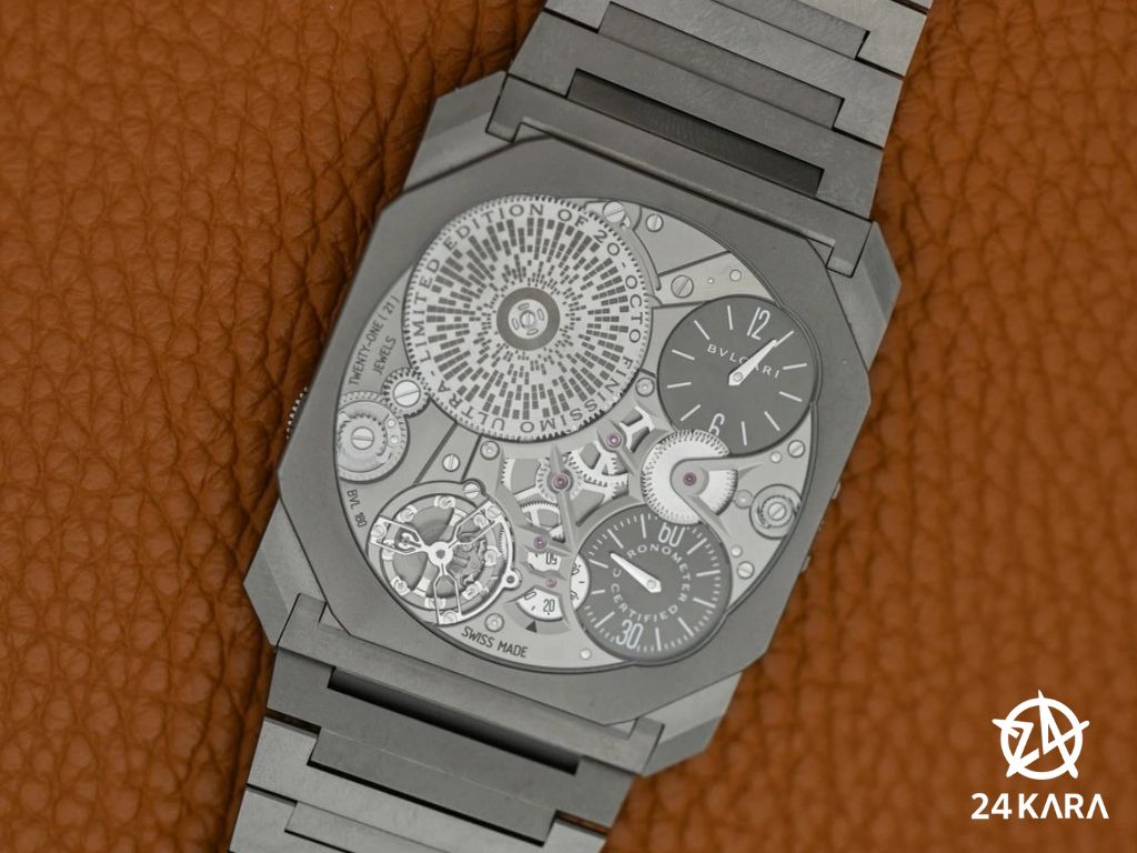 Khám phá Bvlgari Octo Finissimo Ultra COSC 104081 - Chiếc đồng hồ cơ mỏng nhất thế giới
