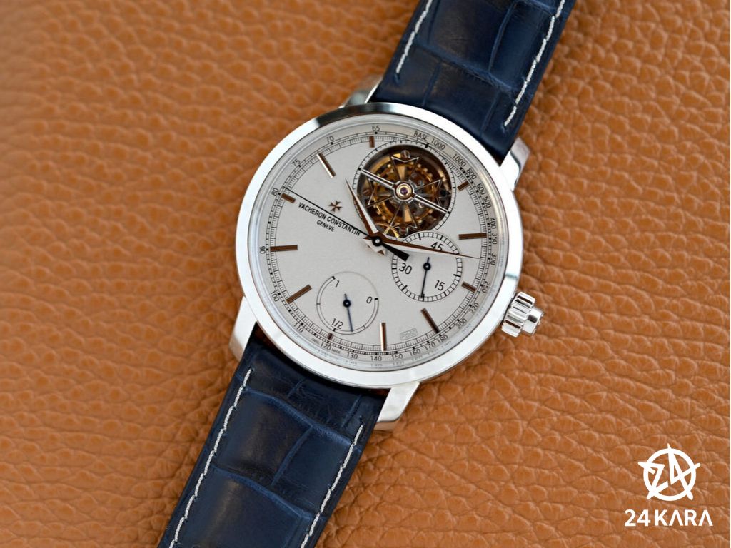 Giới thiệu đồng hồ Vacheron Constantin Traditionnelle Tourbillon Chronograph Collection Excellence Platine 5100T/000P-H041 mới