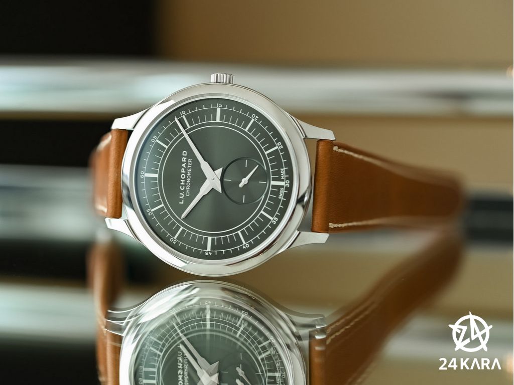 Giới thiệu đồng hồ Chopard L.U.C XPS Forest Green Lucent Steel 168629-3001 mới