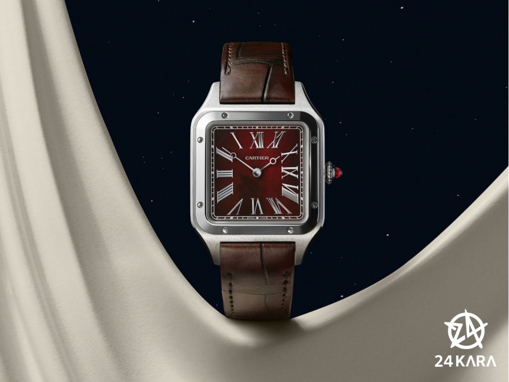 Giới thiệu đồng hồ Cartier Santos-Dumont Rewind CRWGSA0089 mới