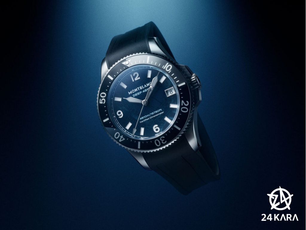 Giới thiệu đồng hồ Montblanc Iced Sea 0 Oxygen Deep 4810m 133268 mới