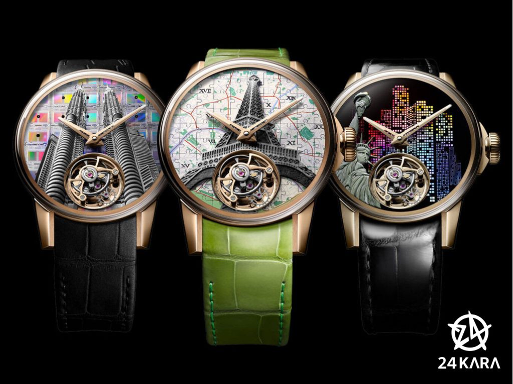 Tham gia hành trình du lịch vòng quanh thế giới với 8 mẫu đồng hồ Louis Moinet mới