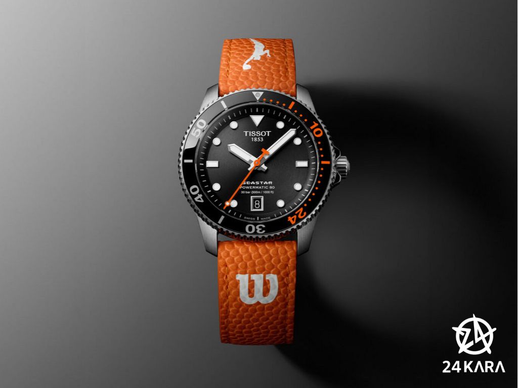 Giới thiệu đồng hồ Tissot Seastar Wilson WNBA Powermatic 80 T120.807.17.051.00 mới