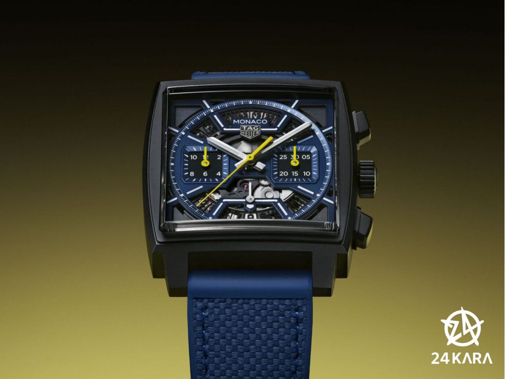 Giới thiệu đồng hồ TAG Heuer Monaco Skeleton Chronograph CBL2188.FT6261 mới