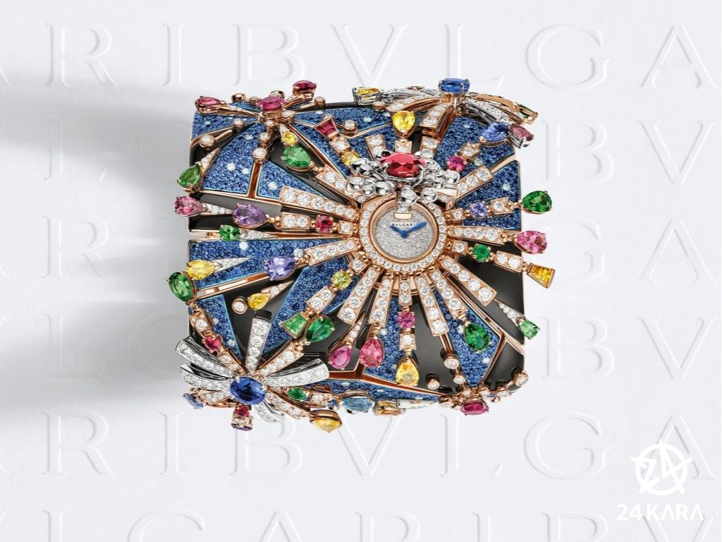 Choáng ngợp với sự xa hoa của Bộ sưu tập đồng hồ trang sức cao cấp Bvlgari Aeterna 2024 mới