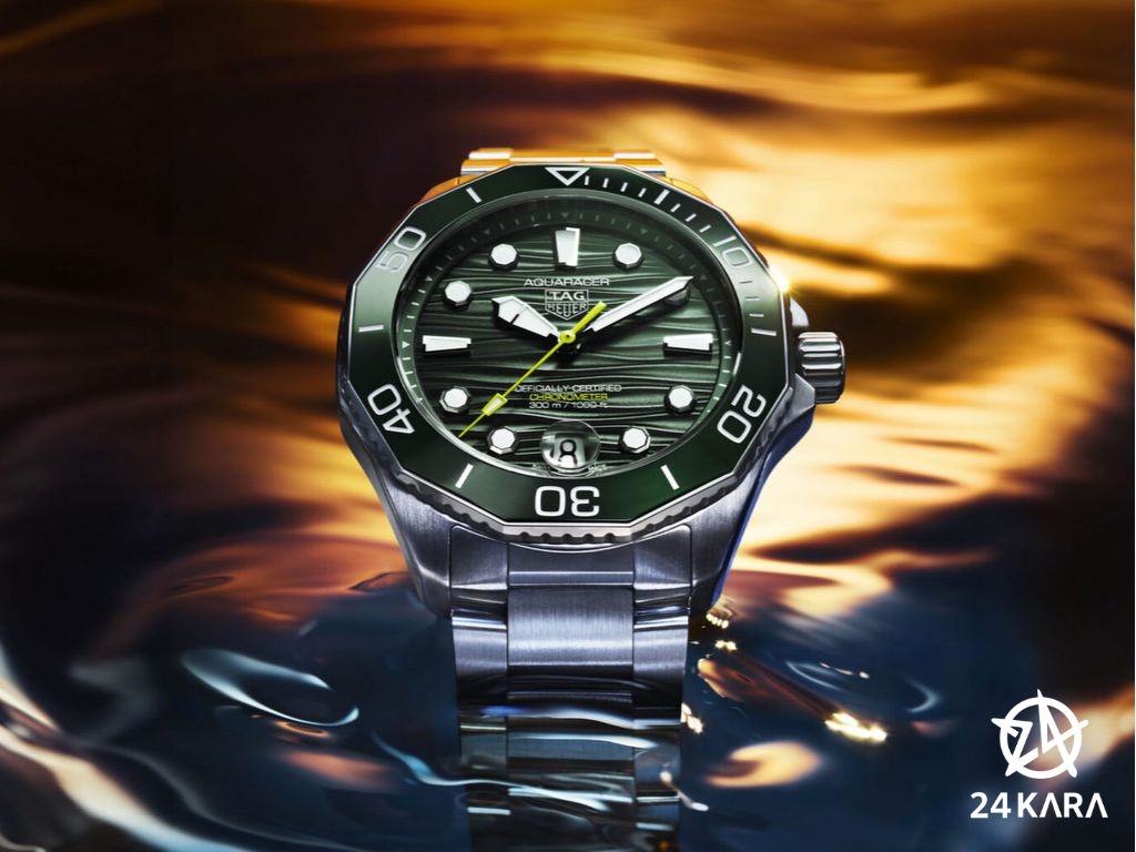 Giới thiệu các mẫu đồng hồ TAG Heuer Aquaracer Professional 300 Date & GMT mới