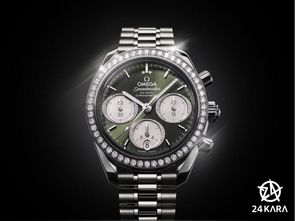 Giới thiệu các mẫu đồng hồ Omega Speedmaster 38mm 2024 Diamond-Set Versions mới
