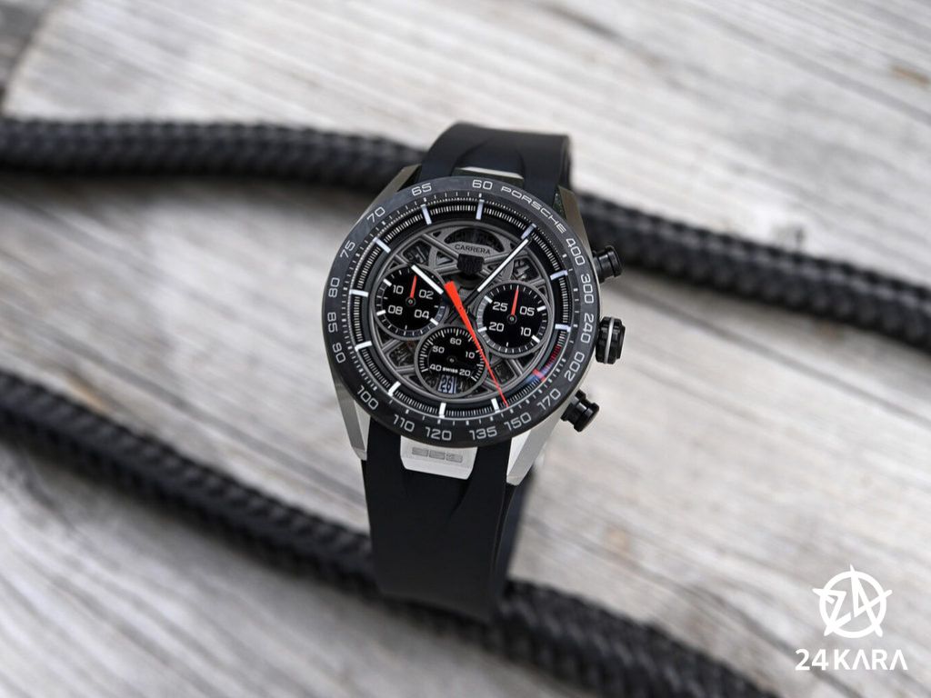 Giới thiệu đồng hồ TAG Heuer Carrera Chronograph x Porsche 963 CBU2010.FT6267 mới