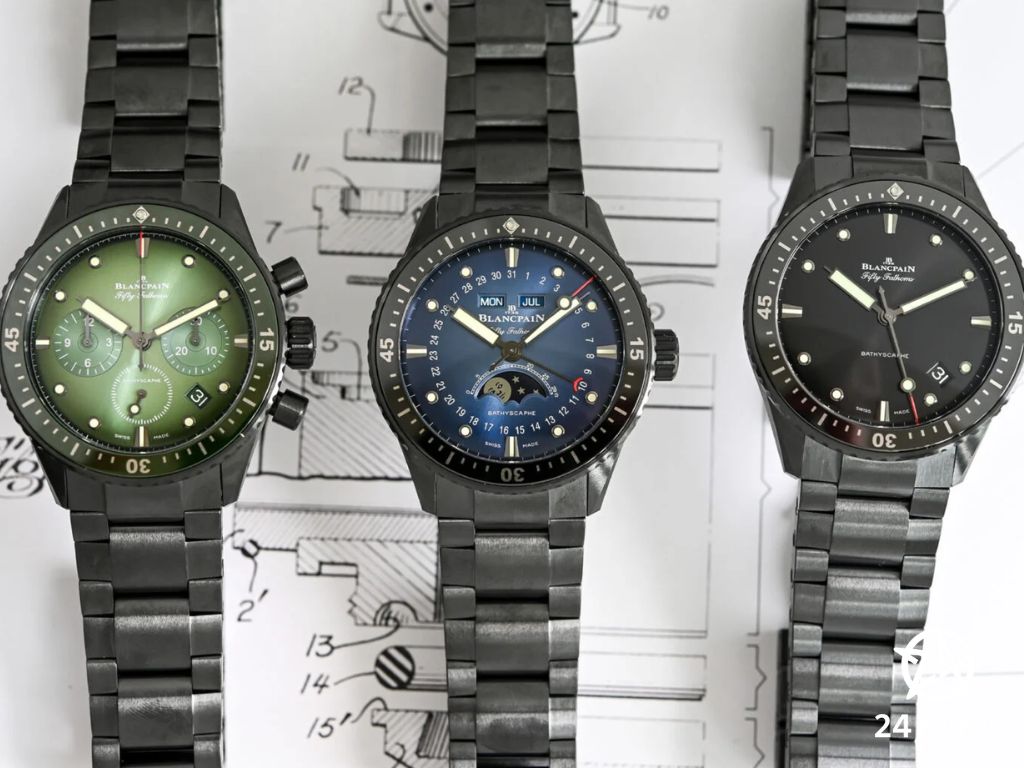 Giới thiệu các mẫu đồng hồ Blancpain Bathyscaphe Ceramic mới