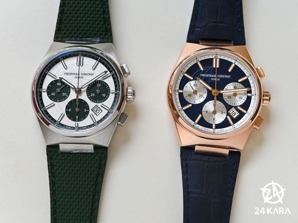 Giới thiệu 2 mẫu đồng hồ Frederique Constant Highlife Chronograph mới