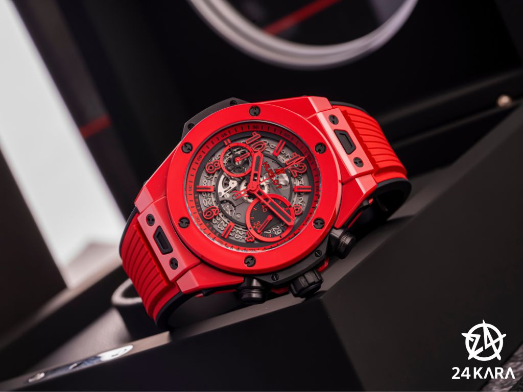 Review Hublot Big Bang Unico Red Magic 411.CF.8513.RX Gốm Đỏ Chronograph Flyback