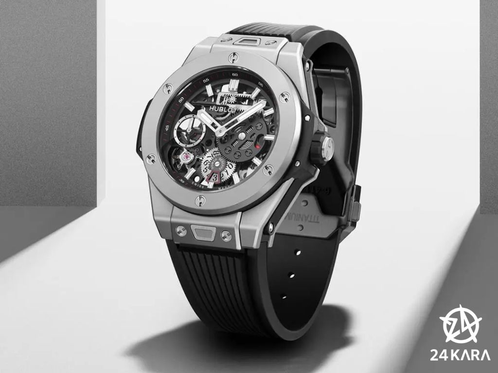 Review đồng hồ Hublot Big Bang MECA-10 Titanium 45 414.NI.1123.RX Cót 10 ngày Vân cát Microblasted