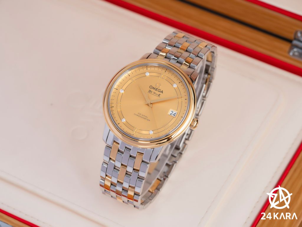Review đồng hồ Omega De Ville Prestige Co-Axial Chronometer 424.20.37.20.58.002