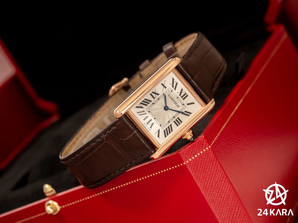 Review đồng hồ Cartier Tank Louis Cartier Large WGTA0011