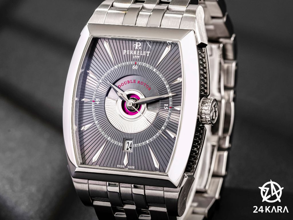 Review chi tiết đồng hồ Perrelet Double Rotor A1029/B
