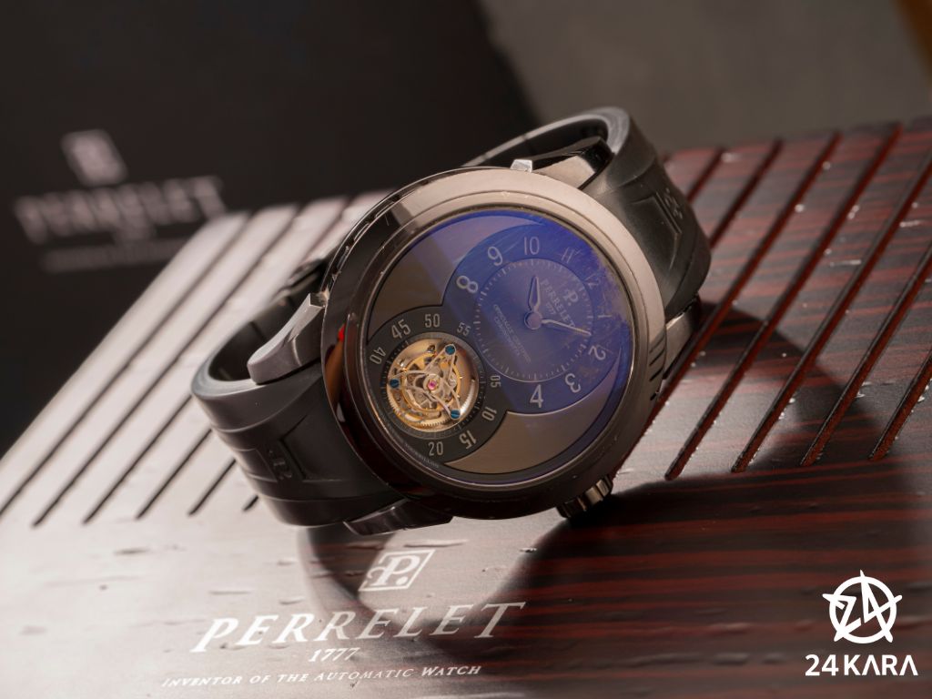 Review chi tiết Perrelet Tourbillon A5005C1 Pvd-Coated Steel