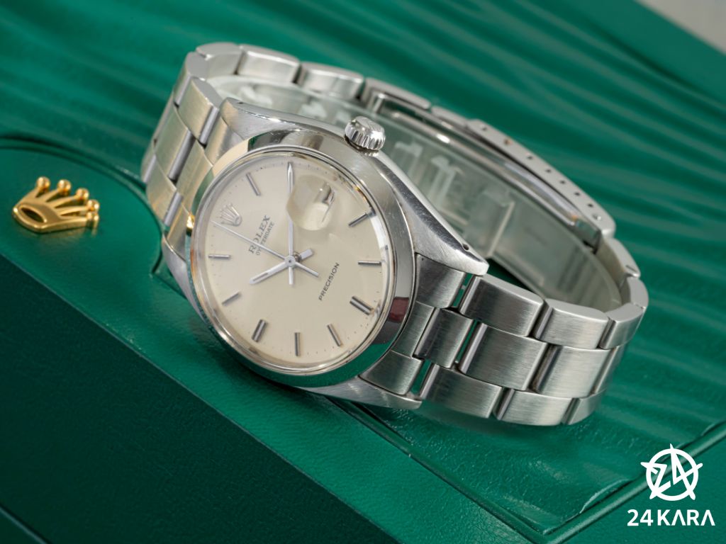 Review chi tiết đồng hồ Rolex Oysterdate Precison 6694 Vintage 1960s