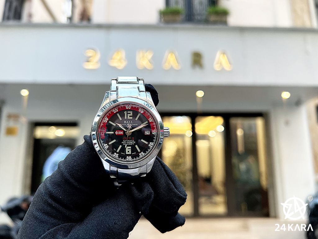 Review chi tiết Ball Engineer Master GMT II GM1032C-S1AJ-BKRD Hai Múi Giờ