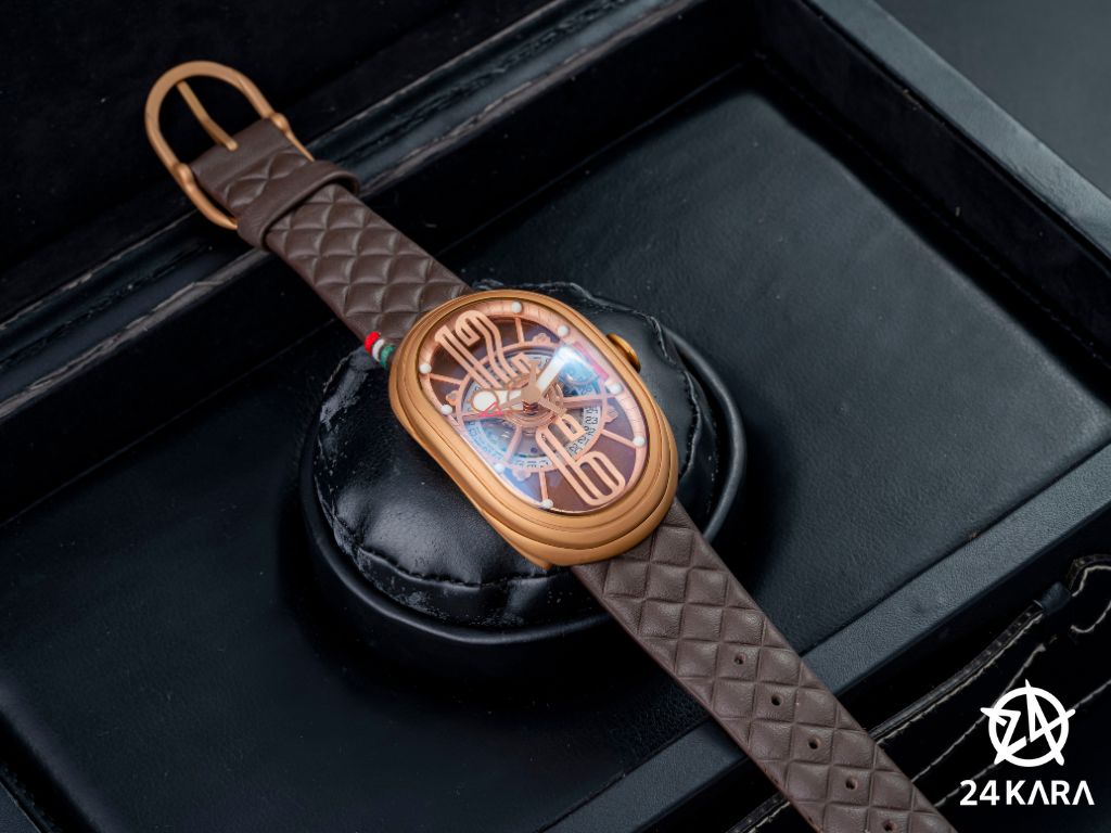 Review chi tiết đồng hồ Grimoldi RGMTBR612PK Black 08