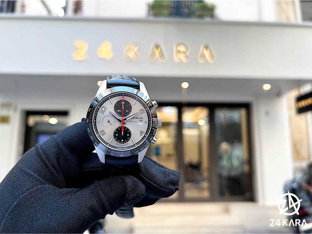 Review Montblanc TimeWalker Automatic Chronograph 41 mm MB119940 119940 Silver Racing Ceramic