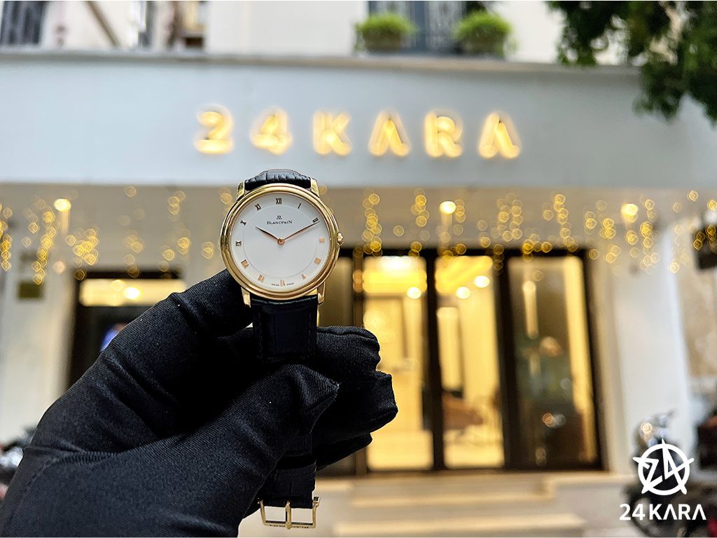 Review chi tiết đồng hồ Blancpain Villeret Ultra-Slim Mechanical 0021-1418-55