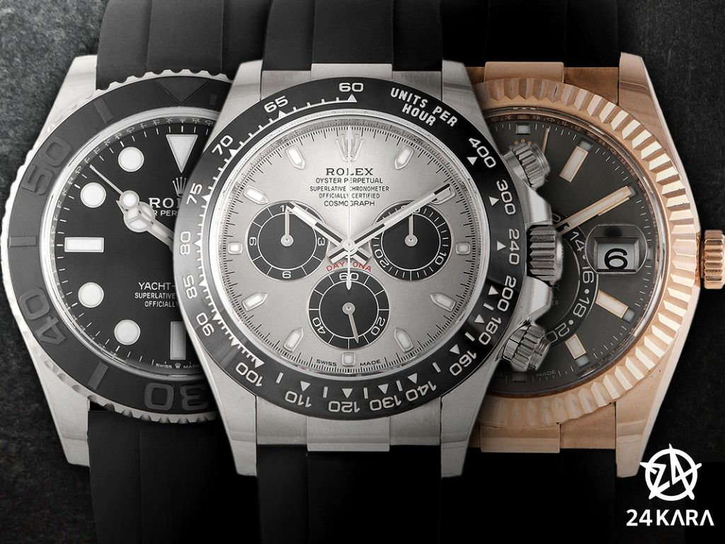 Cách chọn size dây Rolex Oysterflex - Cẩm nang hướng dẫn từ 24Kara