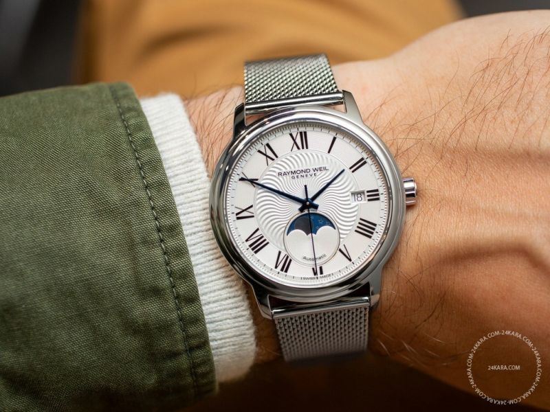 Trên tay Raymond Weil Maestro 2239 Series Moon Phase