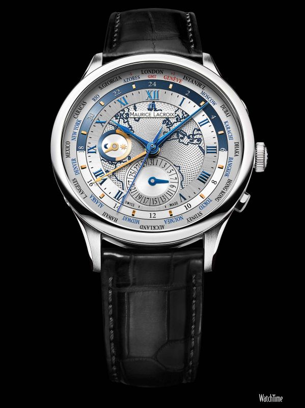 Giới thiệu mẫu đồng hồ Maurice Lacroix Masterpiece Worldtimer