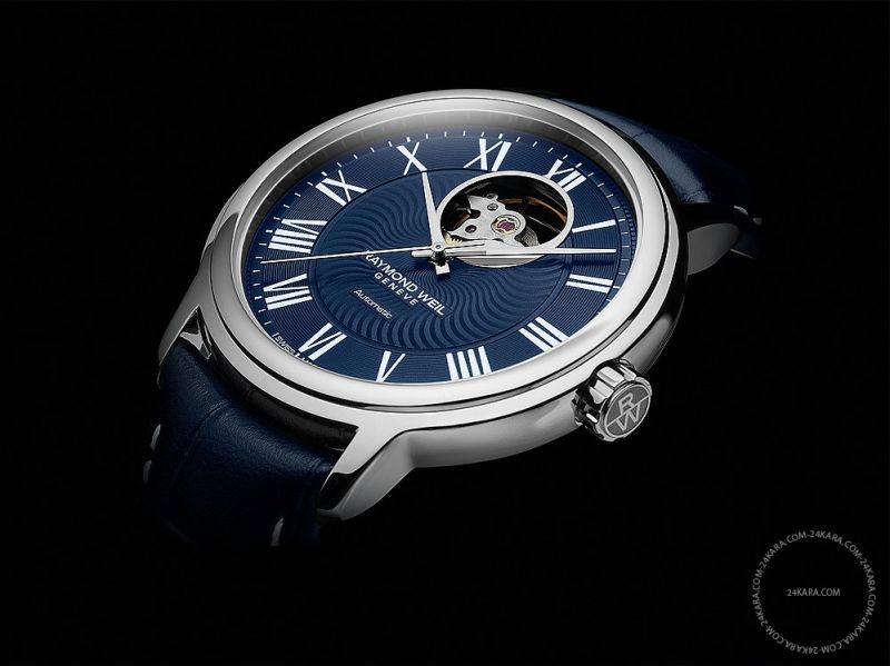 Chiếc đồng hồ Raymond Weil Maestro Blues Timepieces