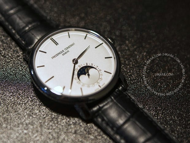 Đánh giá chiếc đồng hồ Frederique Constant Slimline Moonphase Manufacture FC-705WR4S6