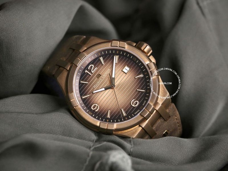 Đánh giá chiếc đồng hồ Maurice Lacroix Aikon Bronze AI1028-BRZ01-720-1