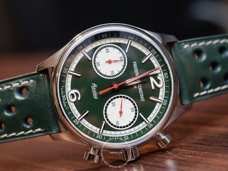 Giới thiệu chiếc đồng hồ Frederique Constant Vintage Rally Healey Chronograph FC-397HS5B6