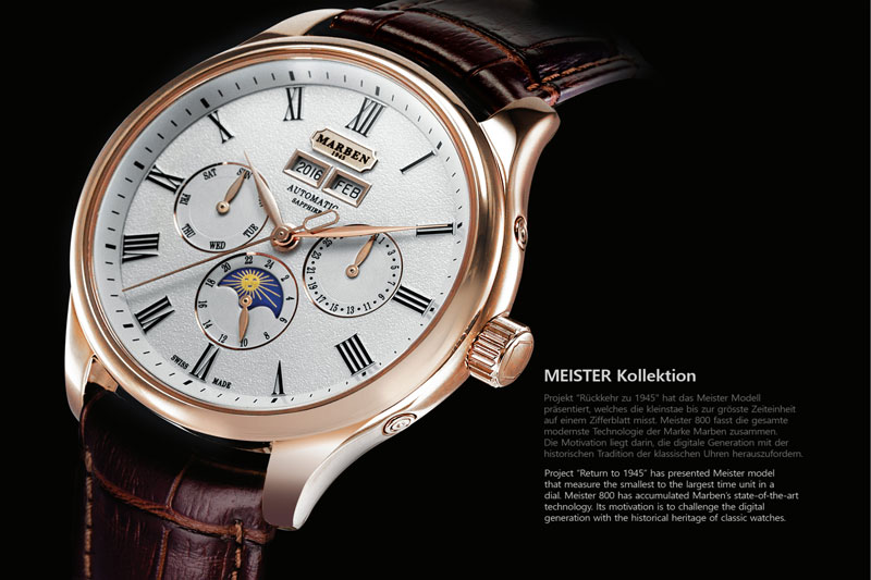 Những điểm nổi bật của đồng hồ MARBEN và ZASPERO