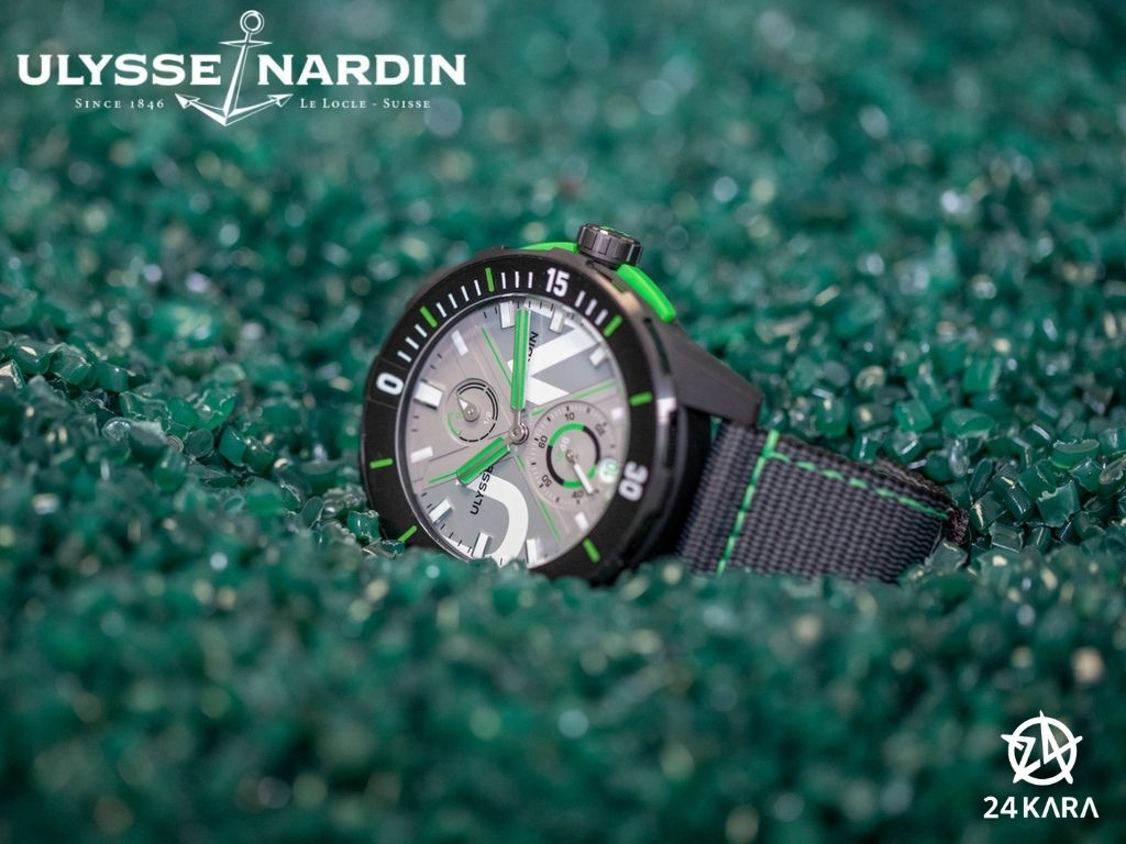 Ulysse Nardin ra mắt mẫu đồng hồ lặn mới từ nguyên liệu cực độc đáo
