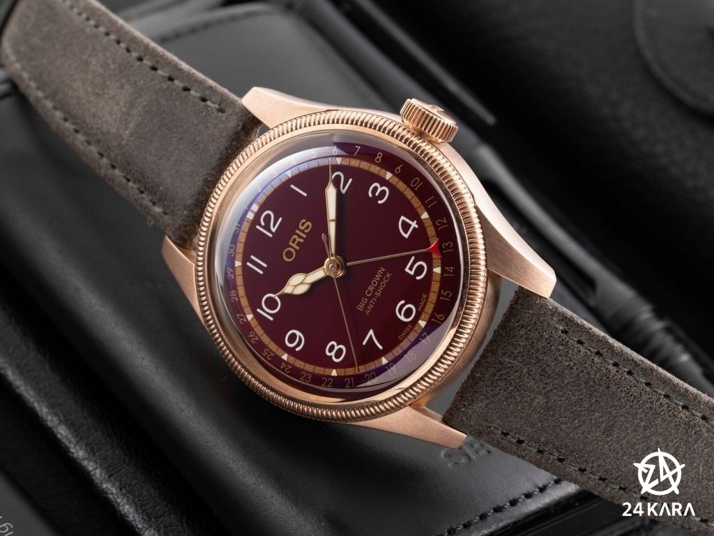 Giới thiệu đồng hồ Oris Big Crown Pointer Date Bronze “Fratello” Edition 01 754 7741 3188