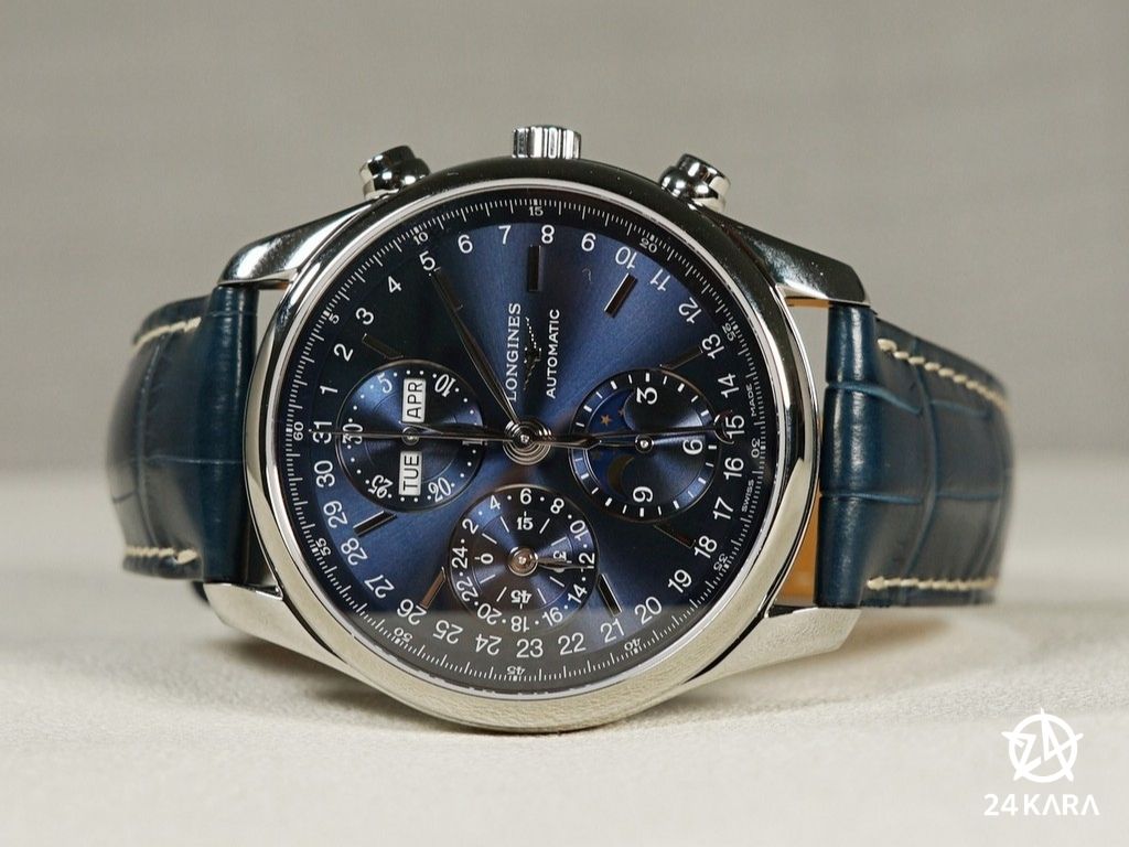 Longines tám kim tuần trăng - Mẫu đồng hồ đa chức năng có mức giá rẻ nhất