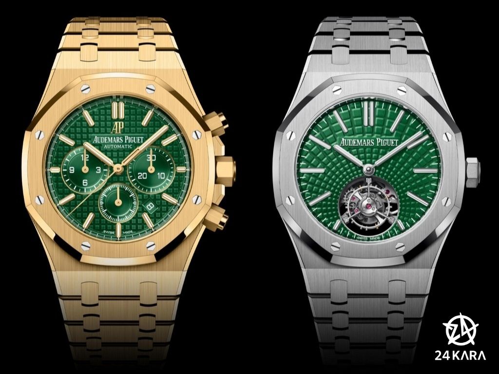 Giới thiệu các phiên bản giới hạn của đồng hồ Audemars Piguet Royal Oak Green mới