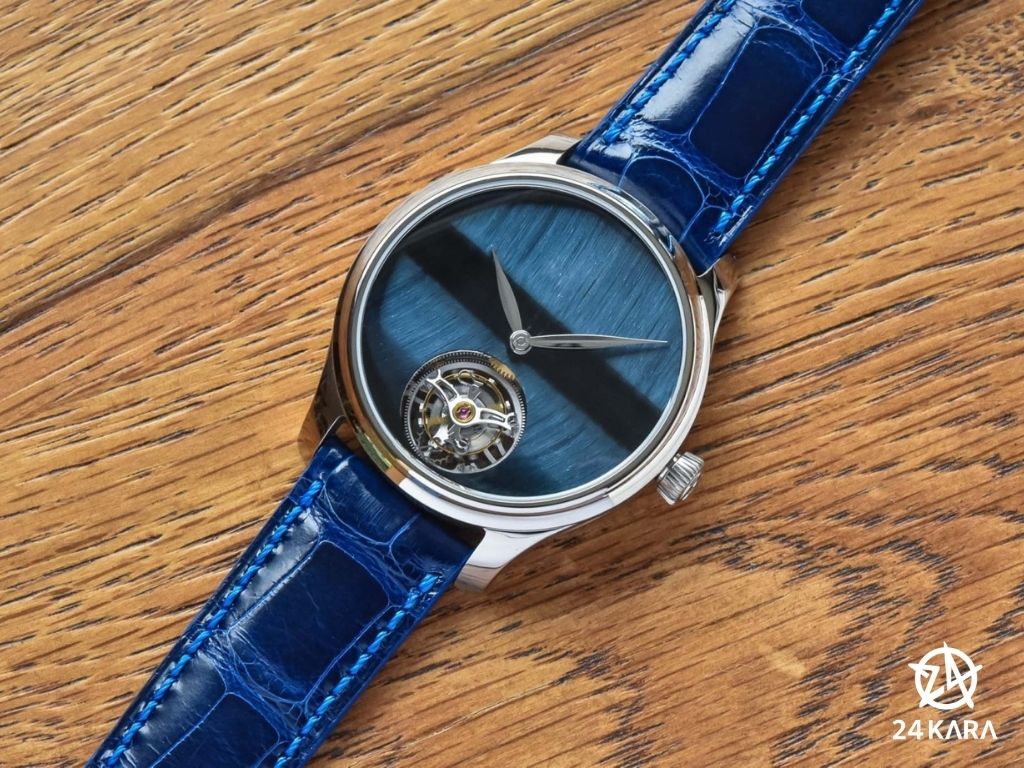 Giới thiệu 2 mẫu đồng hồ H. Moser & Cie. Endeavour Tourbillon Concept Tiger’s Eye mới