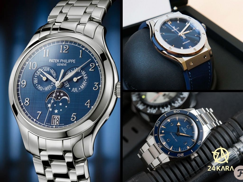 Khám phá 3 siêu phẩm đồng hồ mặt số xanh dương dành cho năm 2021