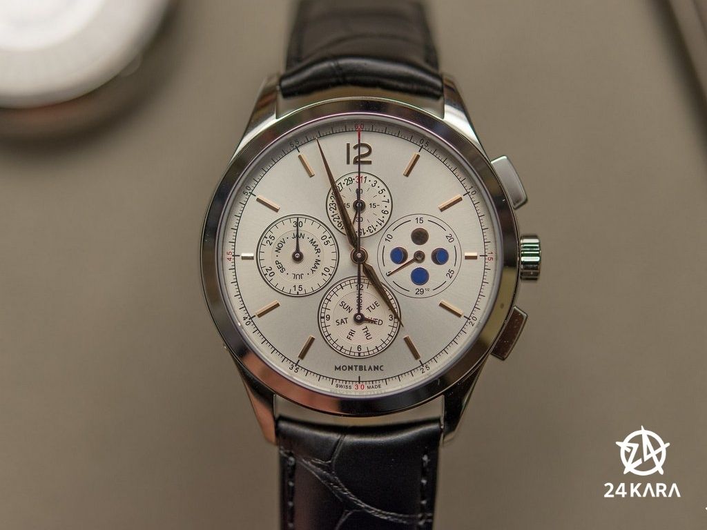 Montblanc Heritage chronométrie Chronograph Annual Calender 114875 - Đồng hồ lịch thường niên có mức giá phải chăng nhất!
