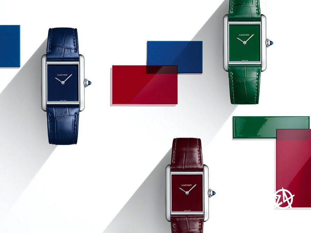 Những mẫu đồng hồ Cartier Tank đầy màu sắc, đâu là màu dành cho bạn?