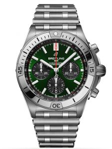 Đồng hồ Breitling Chronomat B01 Bentley AB01343A1L1A1 xanh lá green