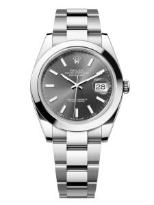 Đồng hồ Rolex Datejust M126300-0007 Oystersteel , mặt số slate
